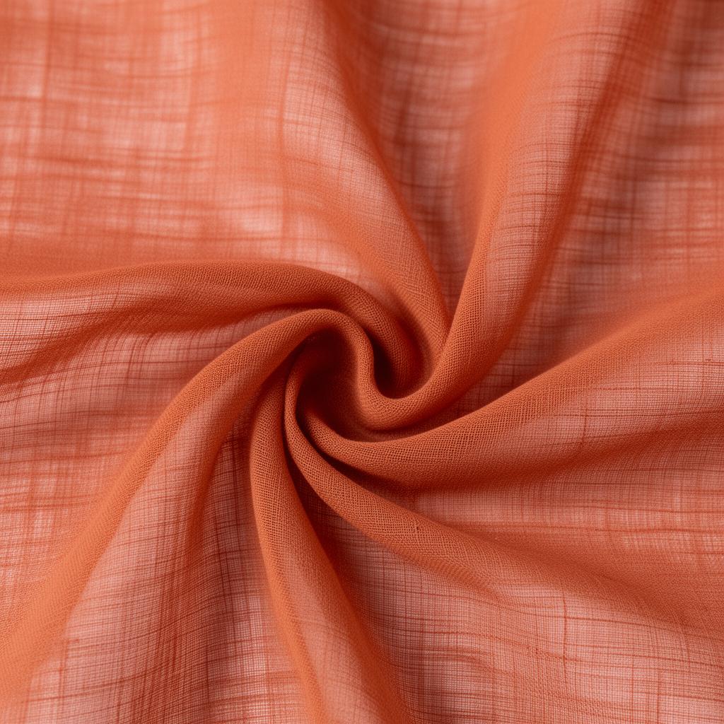 Clay Voile fabric swatch